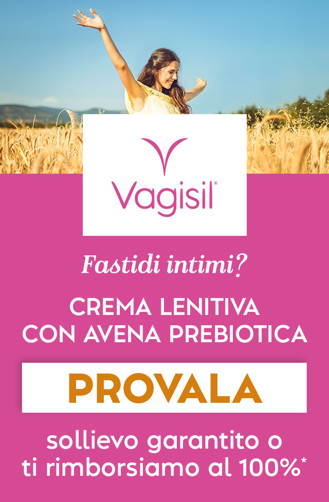 Vagisil Crema Lenitiva con avena prebiotica; provala, sollievo garantito o ti rimborsiamo al 100%*